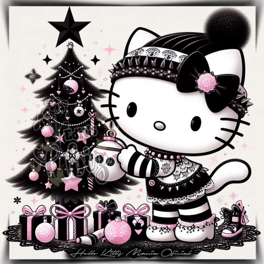 Hello Kitty Gothic Christmas