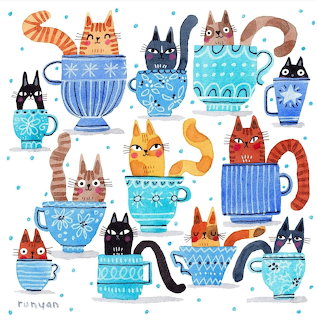 Cats in Teacups