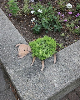 David Zinn Street Chalk Art Sheep