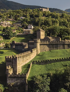 Castles of Belinzona Switzerland
