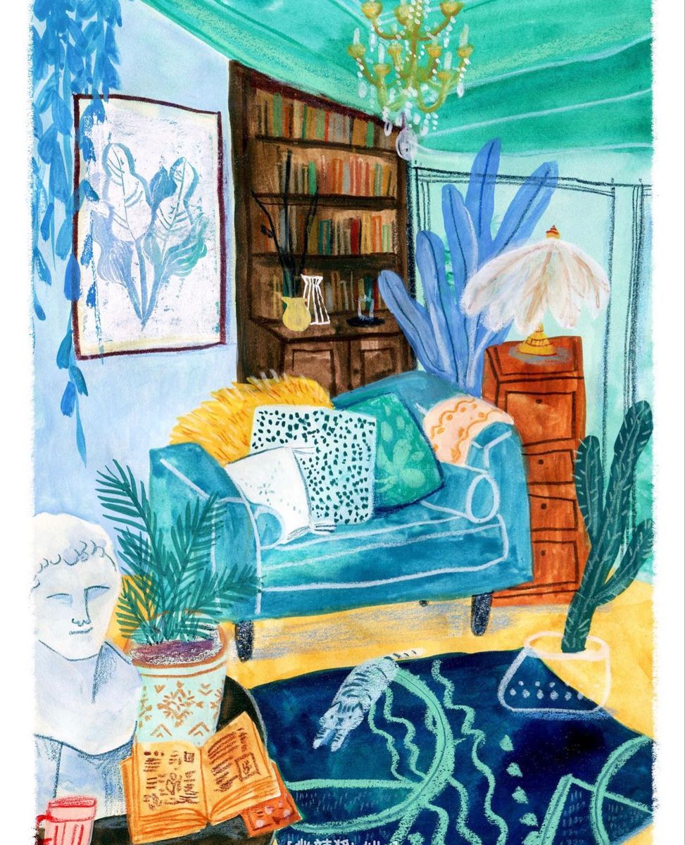 Colorful Living Room