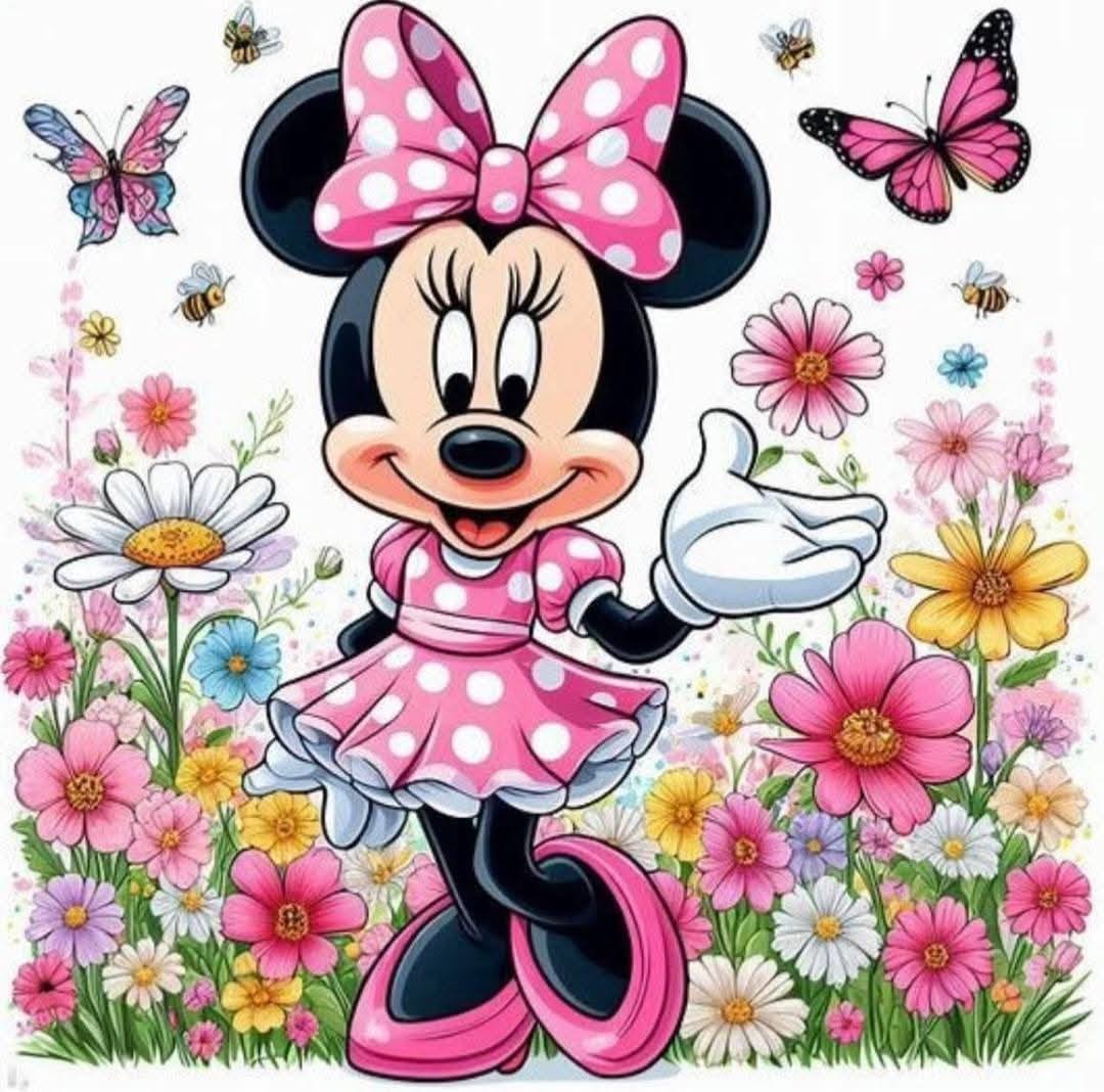 Minnie Mouse Flowers
