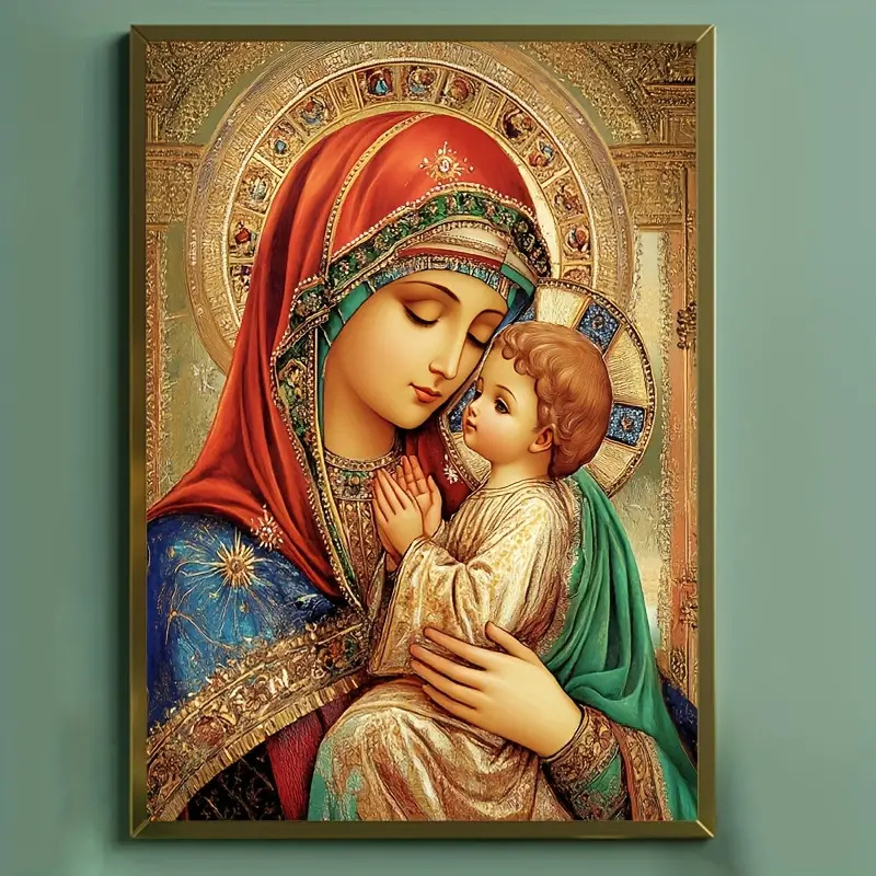 Madonna and Child Icon