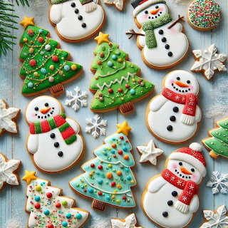 Christmas Sugar Cookies Decorated