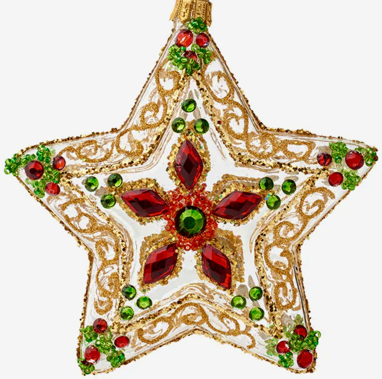 Gold Christmas Star