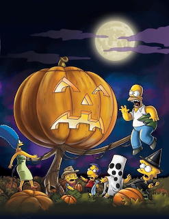 Halloween Simpsons Scene