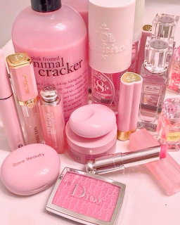 Pink Beauty Products Collection