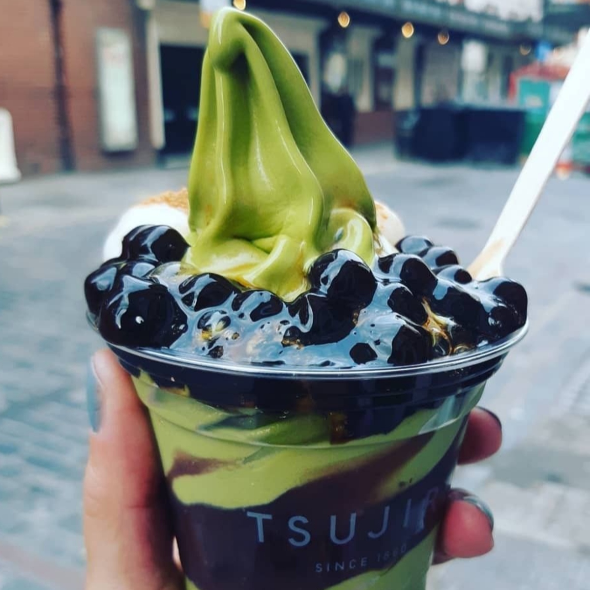 Matcha Boba Sundae