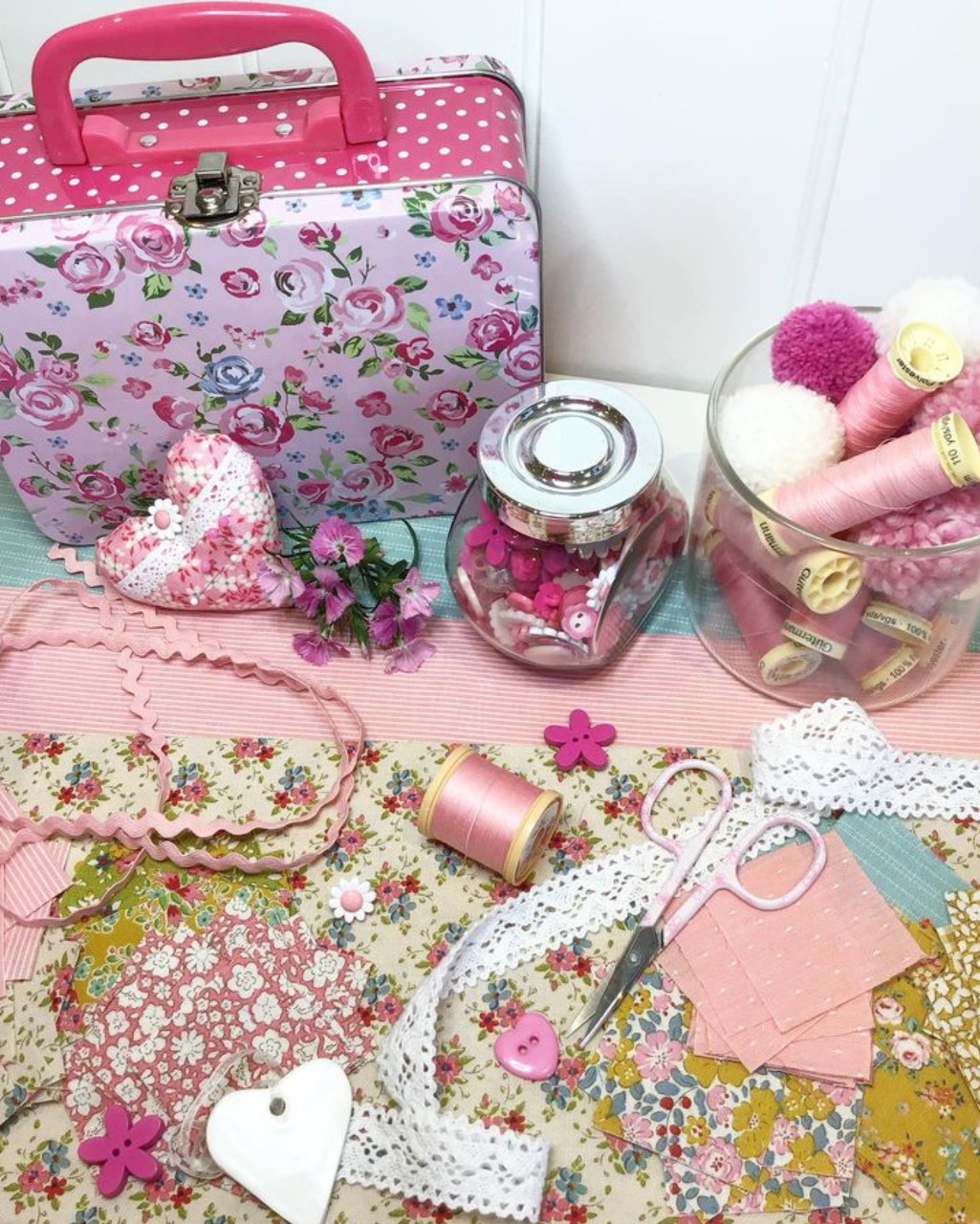 Shabby Chic Sewing Supplies