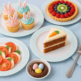 Easter Dessert Spread