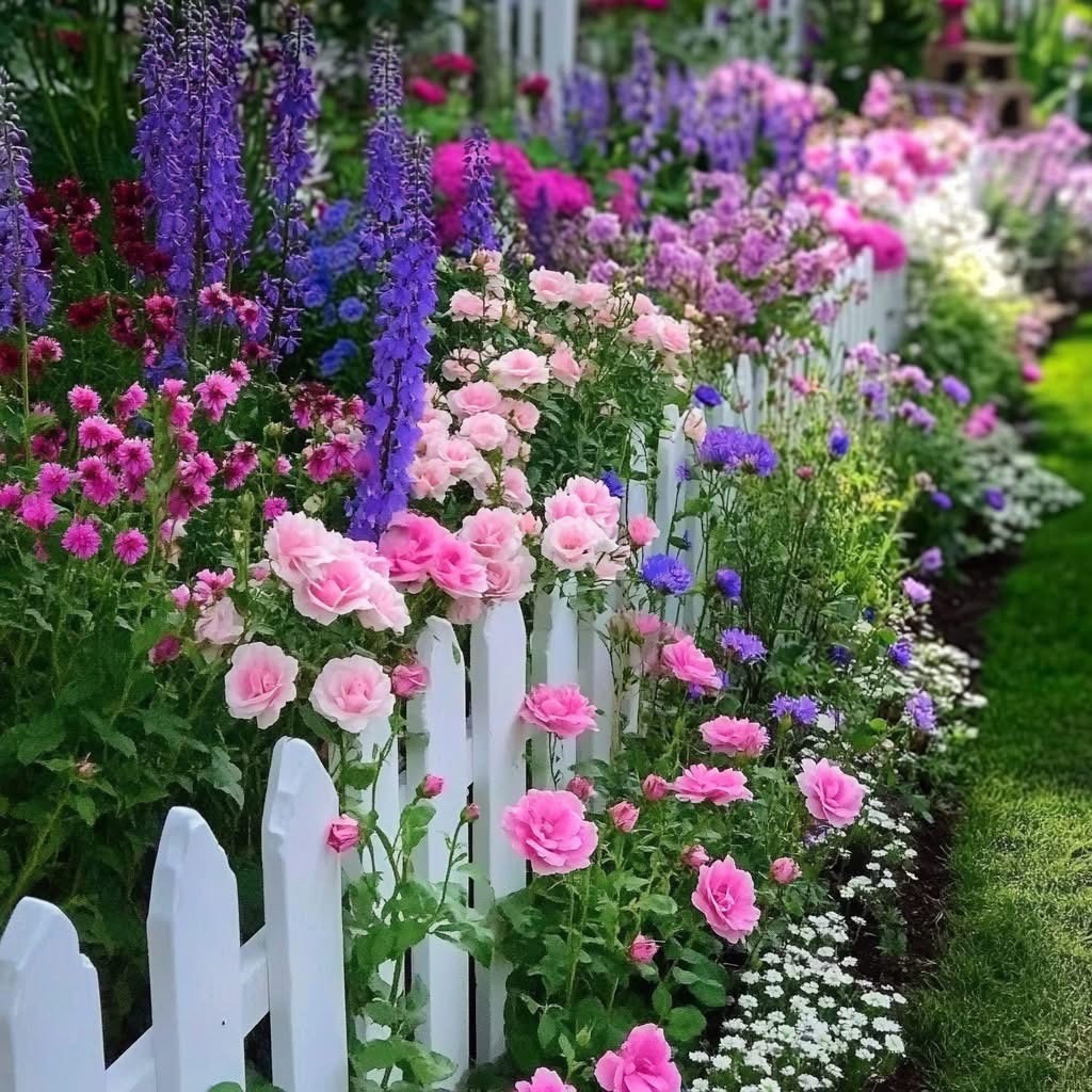 Garden Flower Border