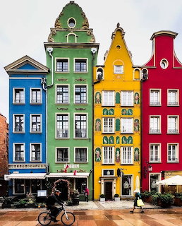 Colorful Gdańsk Houses