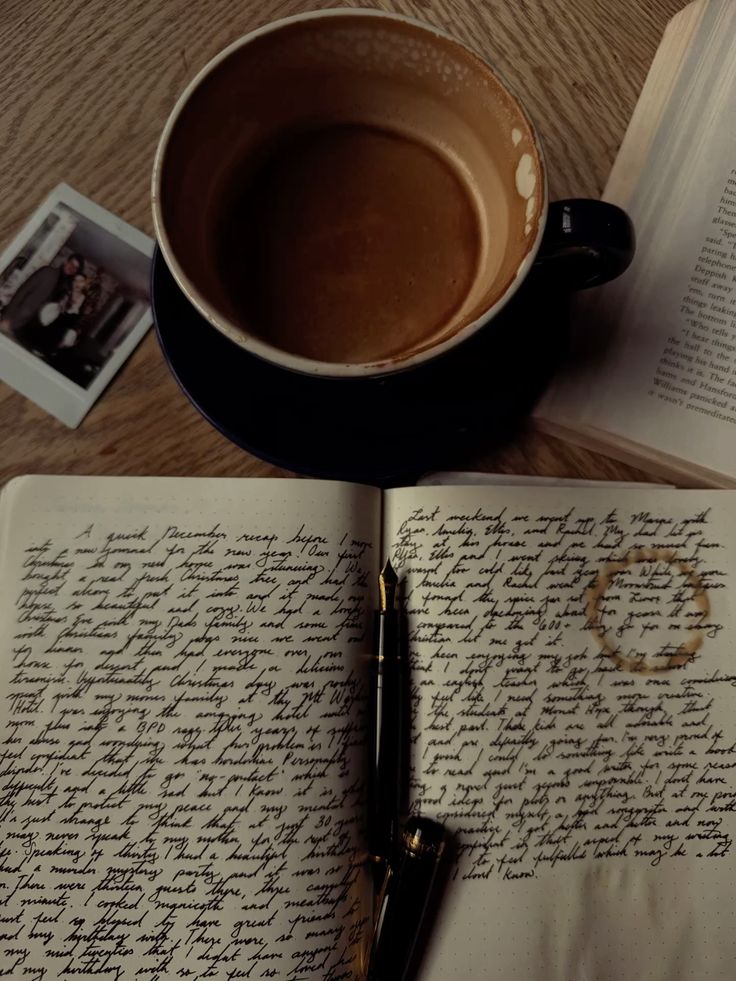 Coffee Journal and Pen