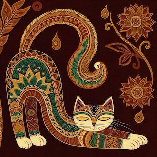 Cat Yoga Stretch