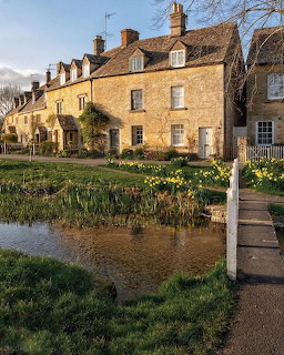 Cotswold Stone Village Houses