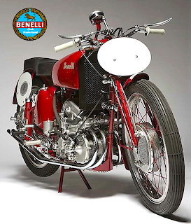 1939 Benelli 250cc Racing Motorcycle