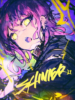 Hololive VTuber Illustration