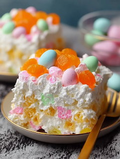 Colorful Fruit Ambrosia Salad