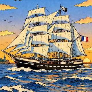 Belem Sailing Ship