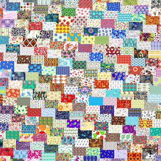 Colorful Patchwork Quilt Pattern
