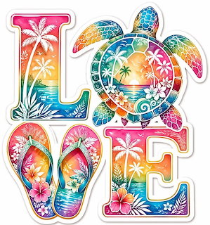 Tropical Love Art