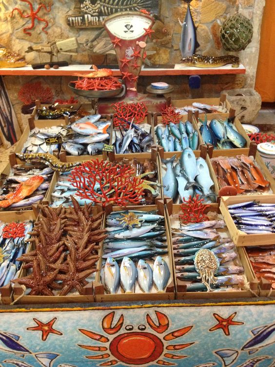 Fish Market Display