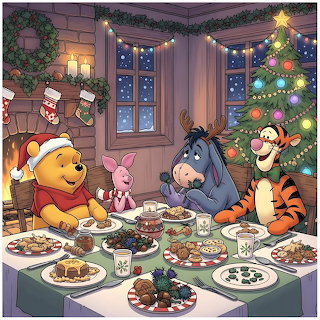 Winnie the Pooh Christmas Dinner