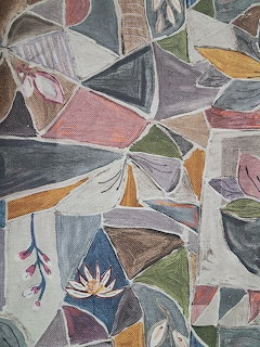 Abstract Geometric Mosaic Art