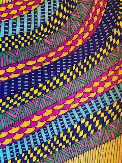 Colorful Zentangle Pattern Art
