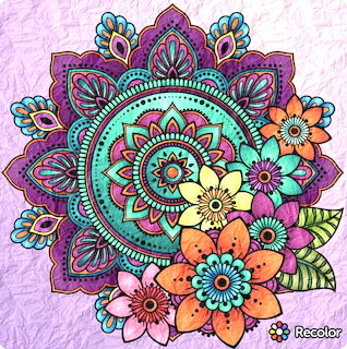 Floral Mandala Art