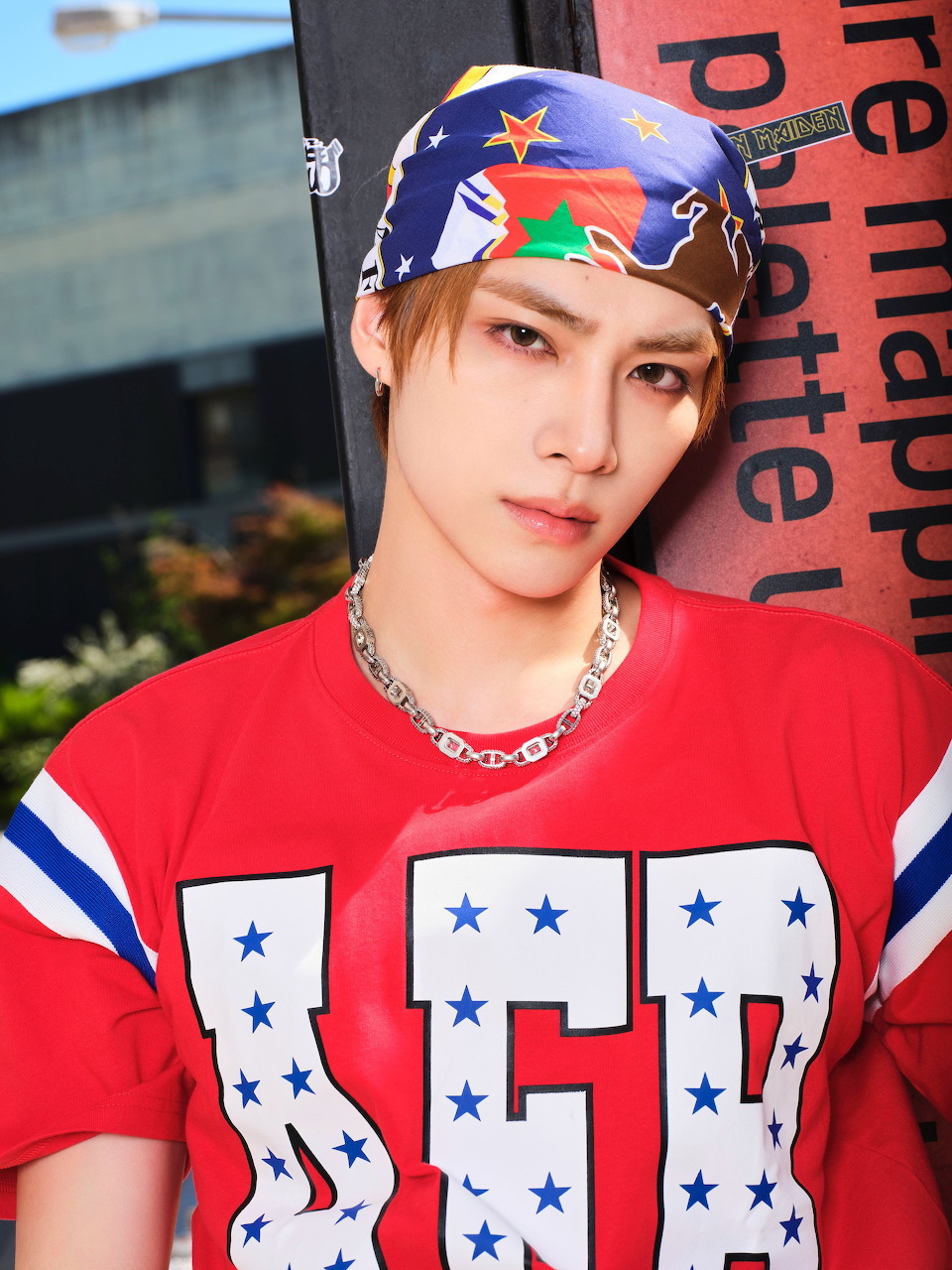 Xiaojun from WayV in Big Bands MV promotional image