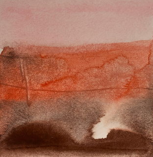 Abstract Watercolor Landscape