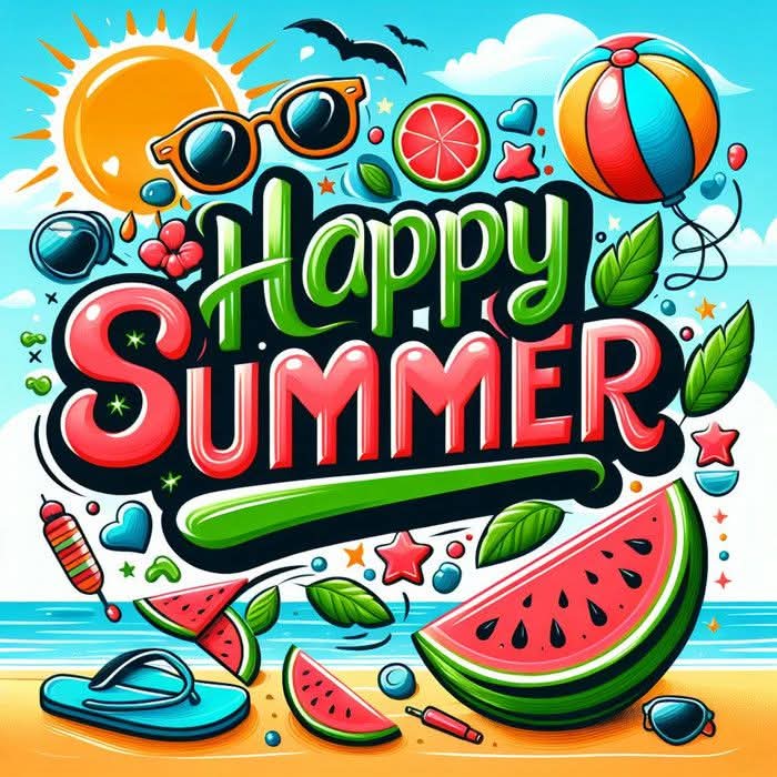 Happy Summer Illustration
