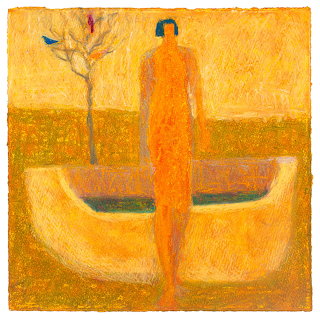 Abstract Woman Painting