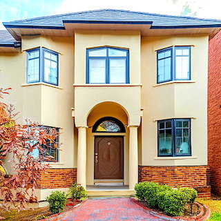 Modern Two-Story House Exterior