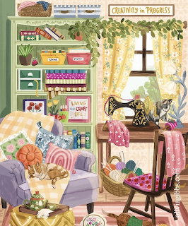 Cozy Craft Room
