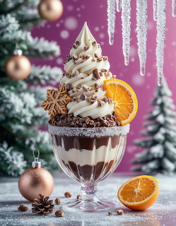 Christmas Dessert with Orange