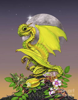 Yellow Dragon with Fruit