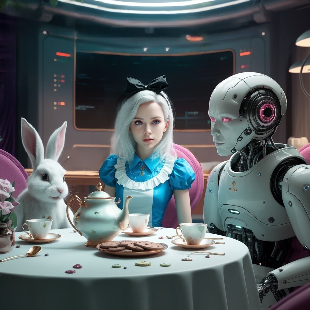 Alice in a Future Matrix