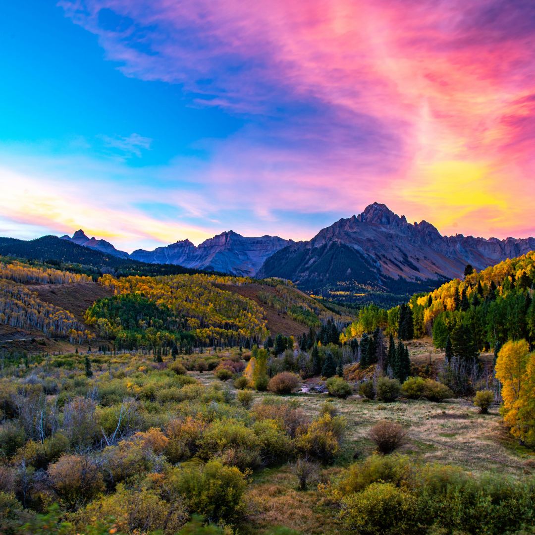 Colorado Mountain Sunrise