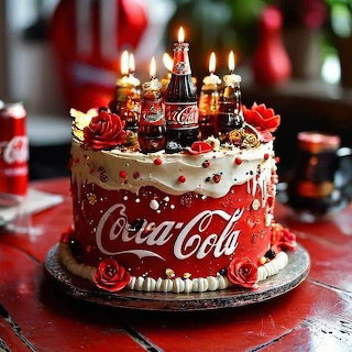 Cola Birthday Cake
