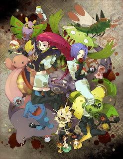 Pokemon Trainer Group Art