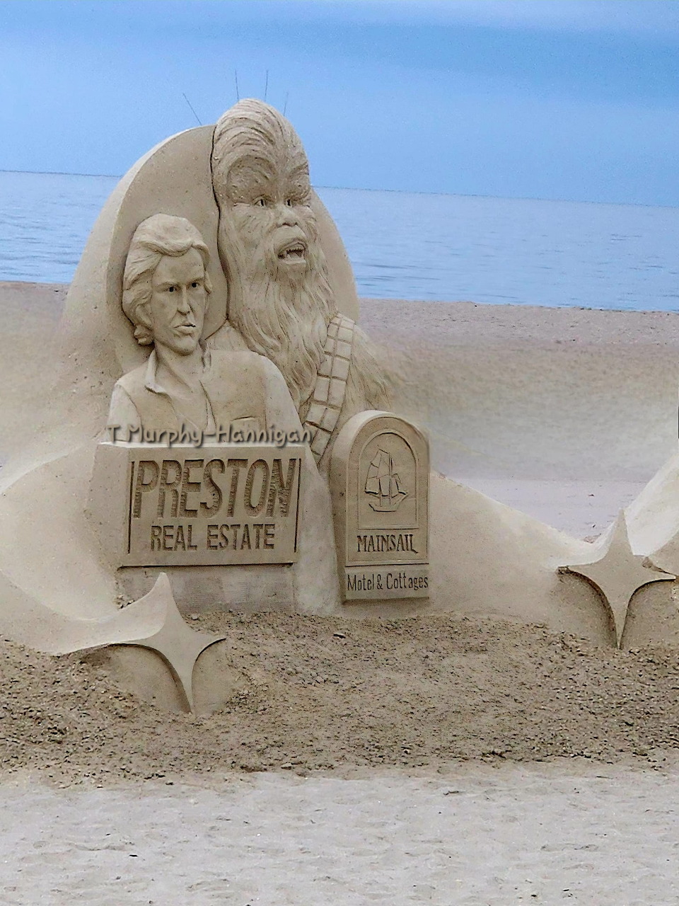 Preston Real Estate Sand Sculpture