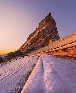 Red Rocks Amphitheater Winter