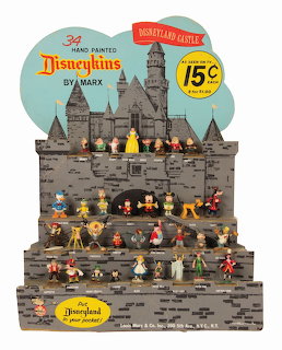 Marx Disneykins Castle Display