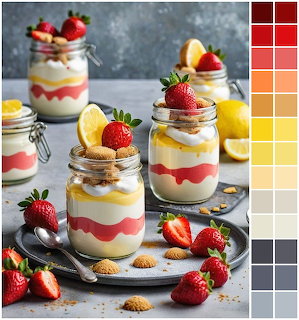 Strawberry Lemon Dessert Jars