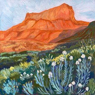 Orange Mountain by El Baker