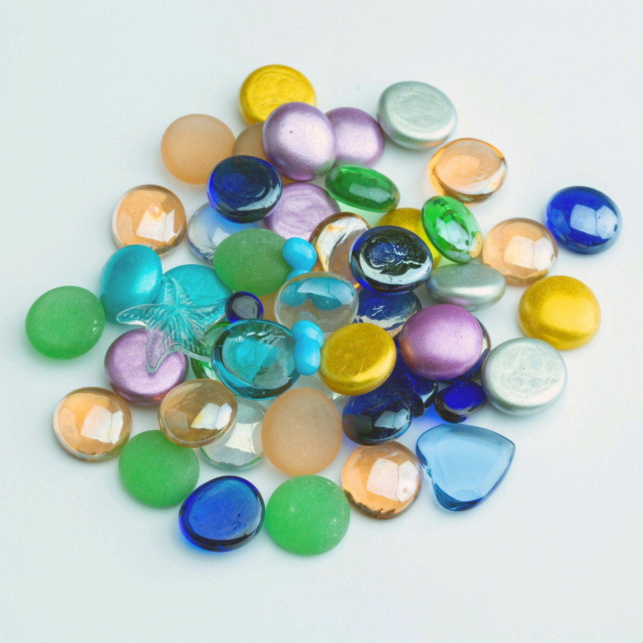 Colorful Glass Gems