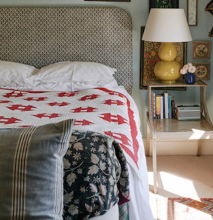 Patterned Bed Corner