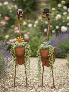Ostrich Garden Planters